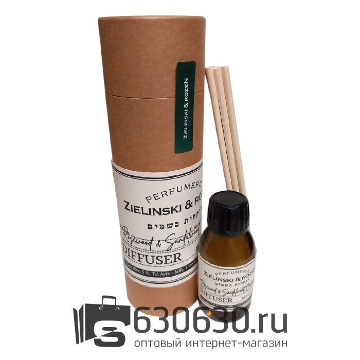 Диффузор для ароматерапии Zielinski&Rozen "Rosewood & Sandalwood, Сedarwood" 85 ml
