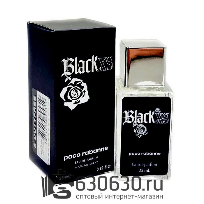 Мини парфюм Paco Rabanne "Black XS Pour Homme" 25 ml