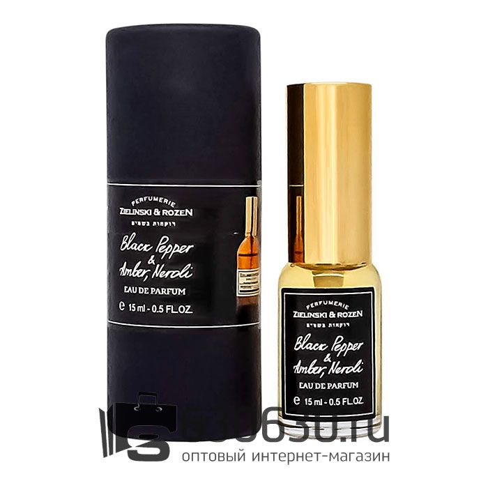 Мини-парфюм ZIELINSKI & ROZEN "Black Pepper & Amber, Neroli" 15 ml NEW