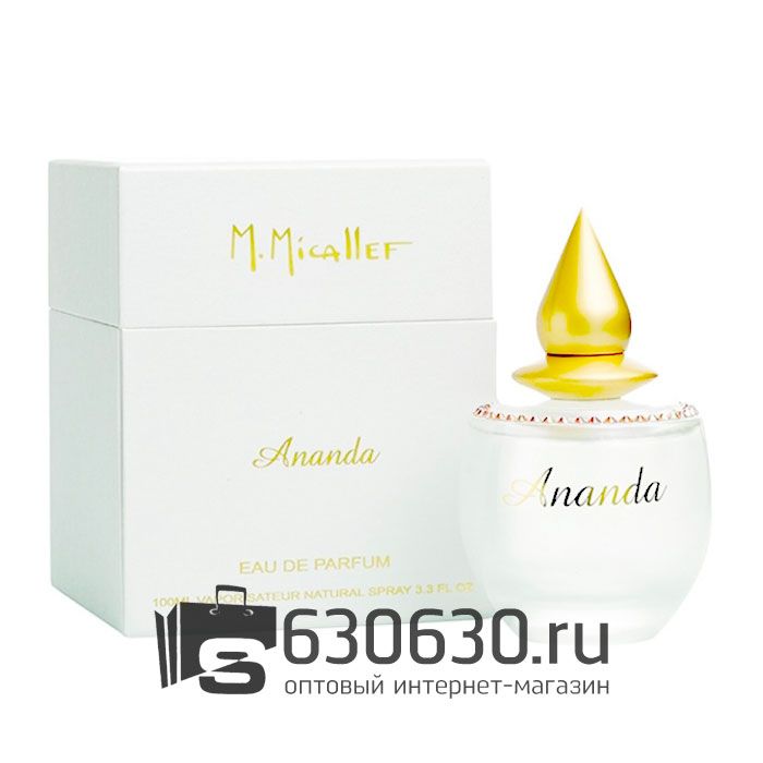 ОАЭ M.Micallef "Ananda" 100 ml (в оригинальном качестве)