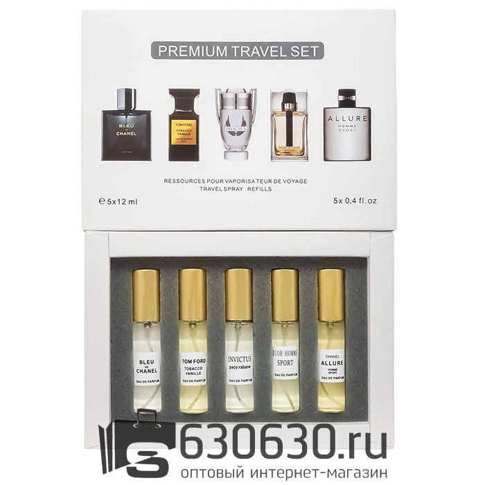 Подарочный набор "Premium Travel Set №3" 5 х 12ml