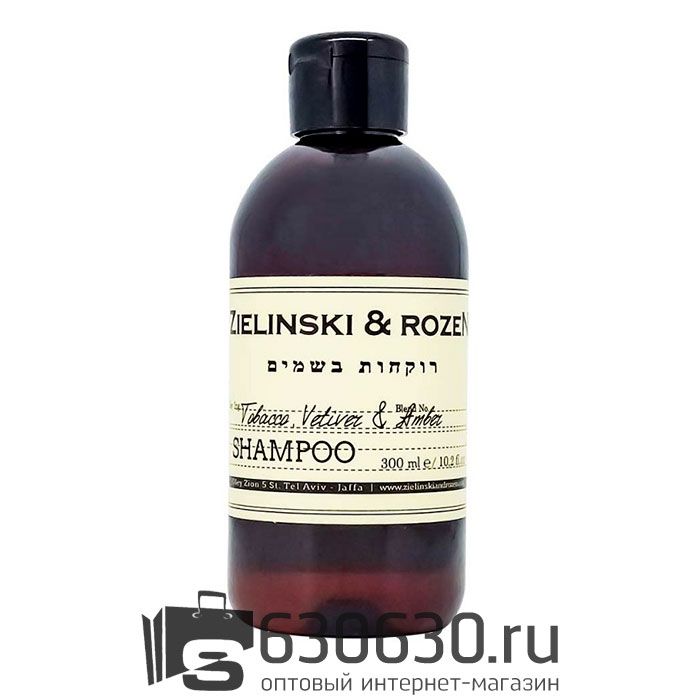 Шампунь ZIELINSKI & ROZEN "Tobacco & Vetiver, Amber" 300 ml