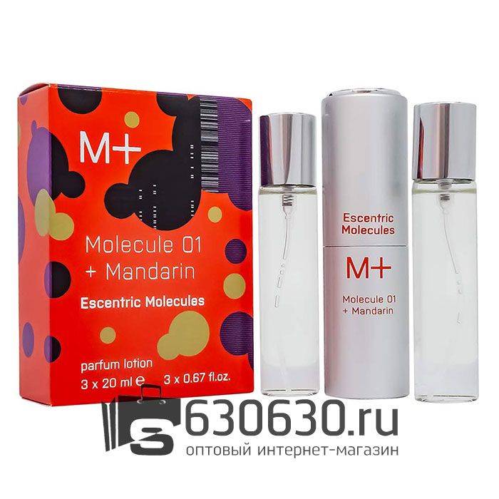 Escentric Molecules "Molecule 01+Mandarin" 3 х 20 ml