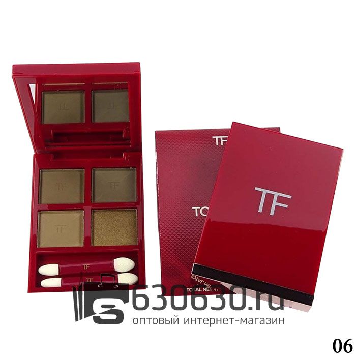 Тени для век 4-ех цветные Tom Ford 8шт.