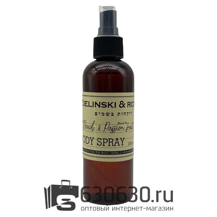 Спрей для тела ZIELINSKI & ROZEN "Peach & Passion Fruit & Musk" 200 ml