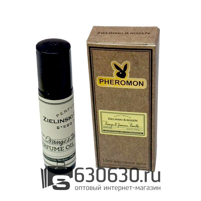 Масляные духи с феромонами ZIELINSKI & ROZEN "Orange & Jasmine, Vanilla NEW" 10 ml