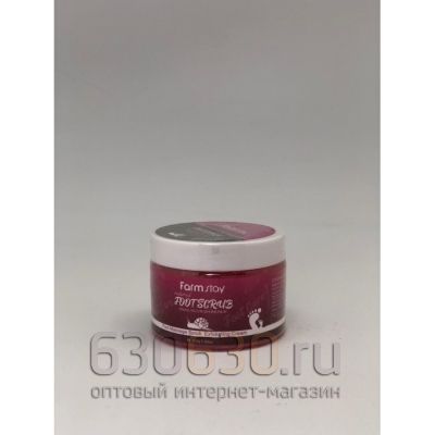 Отшелушивающий крем-скраб для ног с коллагеном Farm stay Foot Scrub Snail 150g