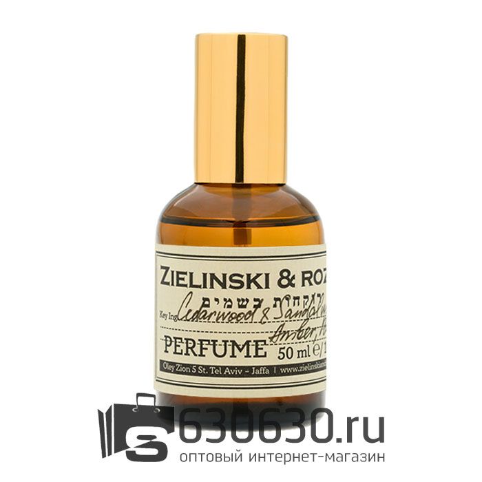 Евро ZIELINSKI & ROZEN "Cedarwood & Sandalwood & Amber, Patchouli" 50 ml