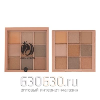 Тени для век Coco Urban Eyeshadow Palette Overtake 9 цветов