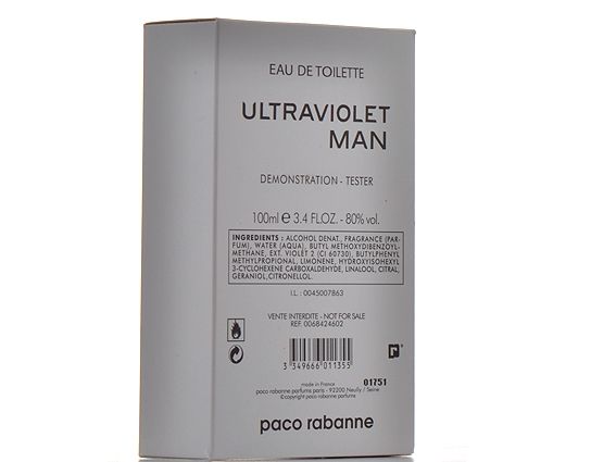 ТЕСТЕР Paco Rabanne "Ultraviolet Man" 100 ml